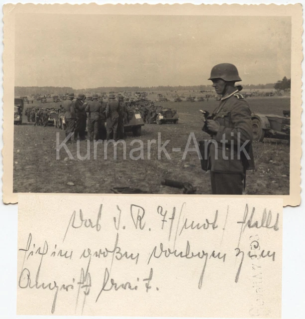 B153 FOTO WH Flak 14./ Infanterie Regt. 71 Russland Stalingrad Angriff