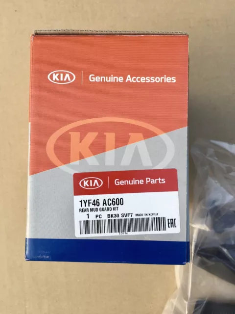 Original Neu Kia Picanto 2014-2017 Schlammklappen hinten 1YF46 AC600 3