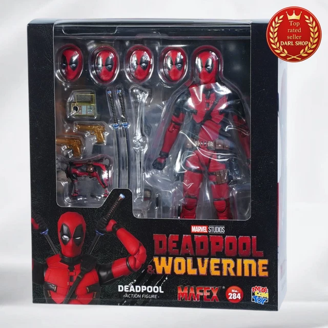 MAFEX NO.284 DEADPOOL & Wolverine Ver. Figura de acción de 6,3