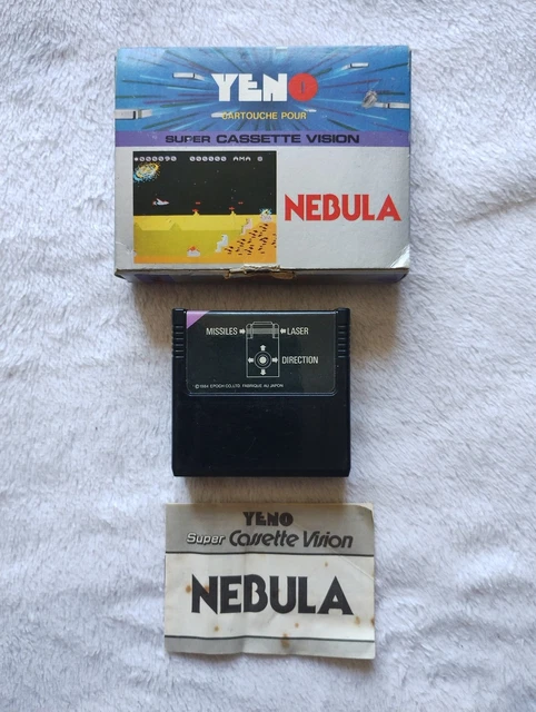 Jeu Vidéo Cassette Yeno "Battle In Galaxy" - Avec Sa Notice - Occasion - État Correct