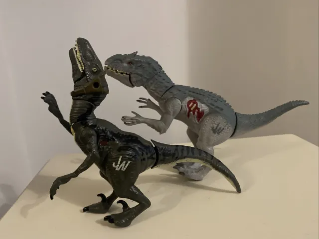 Hasbro Jurassic World Bashers and Biters INDOMINUS REX Dinosaur Figure and More