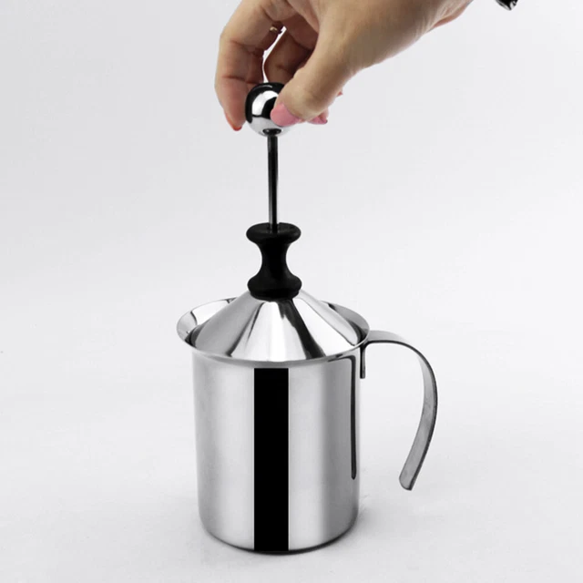 Brocca Per Latte Art 20oz (590ml) In Acciaio Inox 304, Con Beccuccio Anti-goccia E Manico Ergonomico - 2