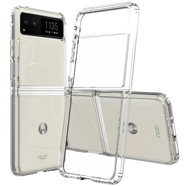 Protection Case for Motorola Razr 40 Phone Case Silicone Cover Case Transparent