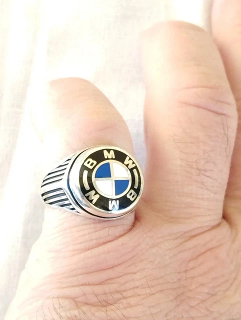 Bague Turquoise de Nishapur naturelle argent 925 taille 55