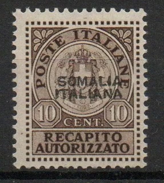 1939 Colonie Somalia Recapito N.1 Valore Nuovo Mnh** Rr