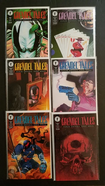 Grendel Tales: Four Devils, One Hell #1-6 Full Set Run Dark Horse Comics NM 1994