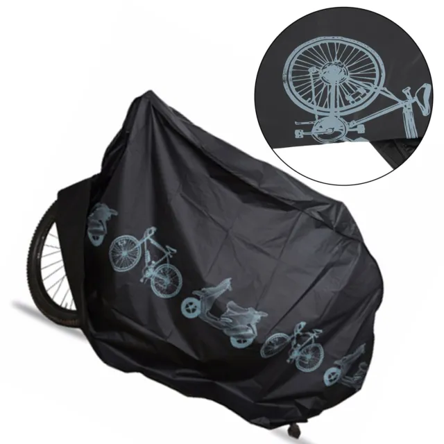 Housse de vélo robuste protecteur UV extérieur pour vélo VTT (200x100)