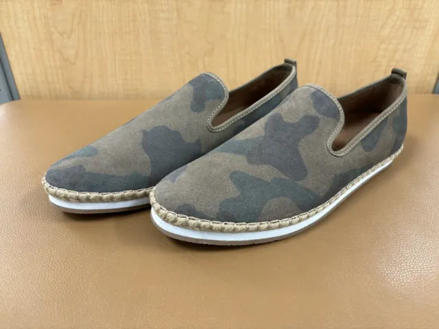 Peter Millar Coastal Camo Espadrilles Shoes Men’s Size 9.5 Suede MS23XF12