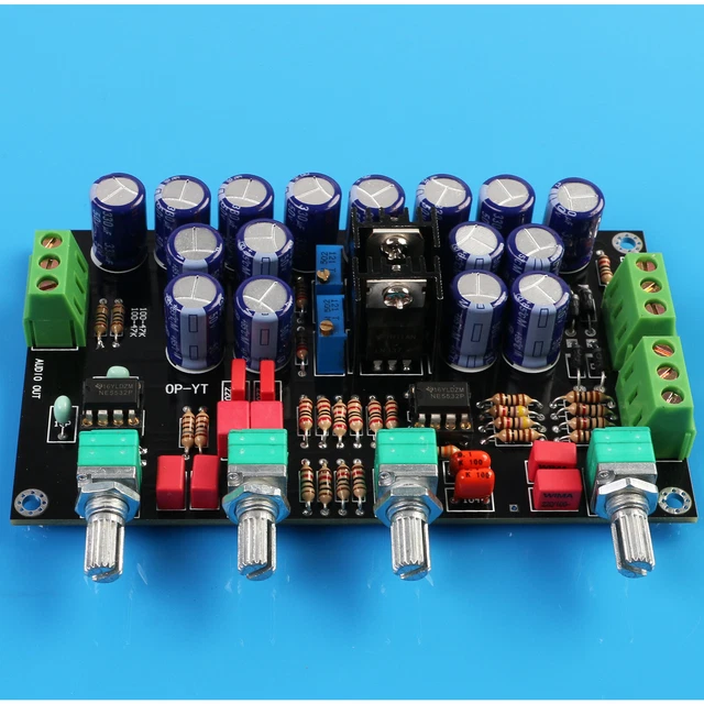 HIFI PREAMP TONE Board 5532 OP AMP régulateur pour amplificateur EUR 27 ...