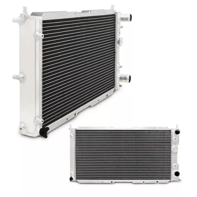 40Mm Aluminium Alloy Twin Core Rad Radiator For Fiat Punto Gt 1.4 Turbo 1994-19