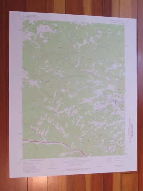 Central City Colorado 1975 Original Vintage USGS Topo Map