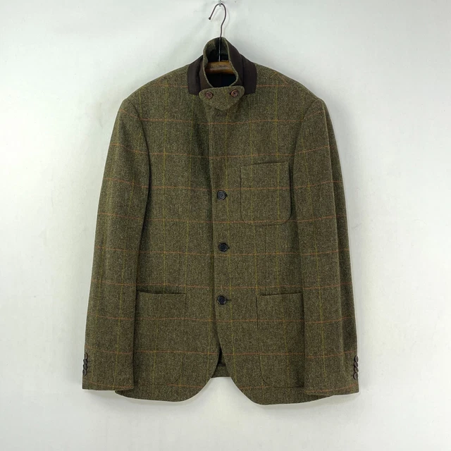 Barbour tweed blazer deals