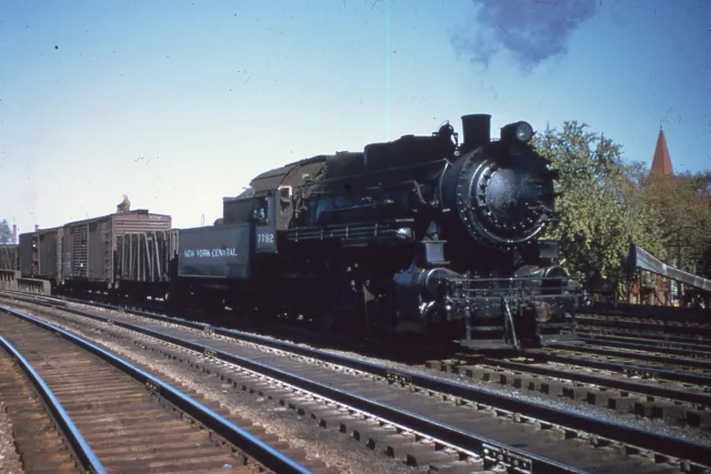 Duplicate  Train Slide New York Central 0-8-0 #7792 Cleveland OH