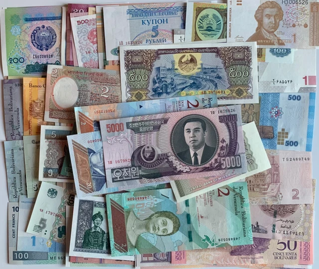 Billet De Banque X40 Pour Jeu De Carte Poker Casino Cadeau Reproduction Factice