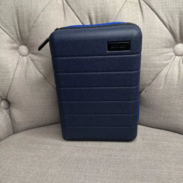 AWAY Travel THE MINI Toiletry Case Blue United Polaris SUNDAY RILEY Kit Unopened