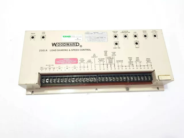 Woodward 2301A Load Sharing & Speed Control 8272-2860 / Dhl, Fedex