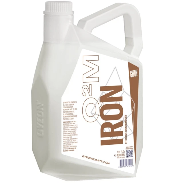 Jante Propre, Produit Anti-rouille Gyeon Q2M Iron 4 Litre