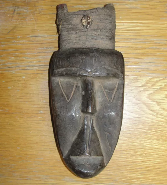 Rare Old Ancient African Toma Loma Landai Mask Liberia Guinea Fetish Masque Face