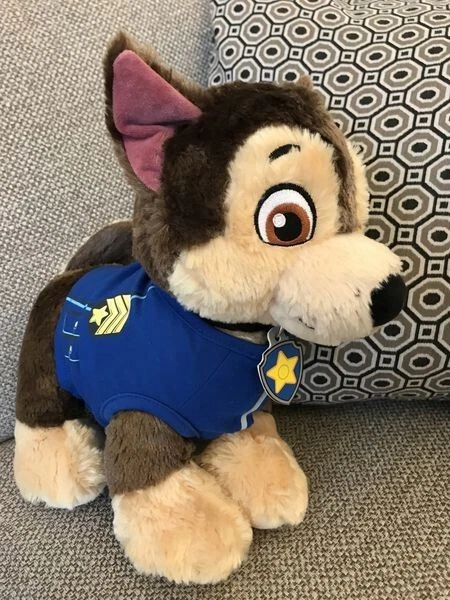 GUND Paw Patrol Chase Plush Toy - 12-Inch (30 Cm) Soft Stuffed Animal Dog, Official Toy For Babies & Kids 12 Months And Up - View #11