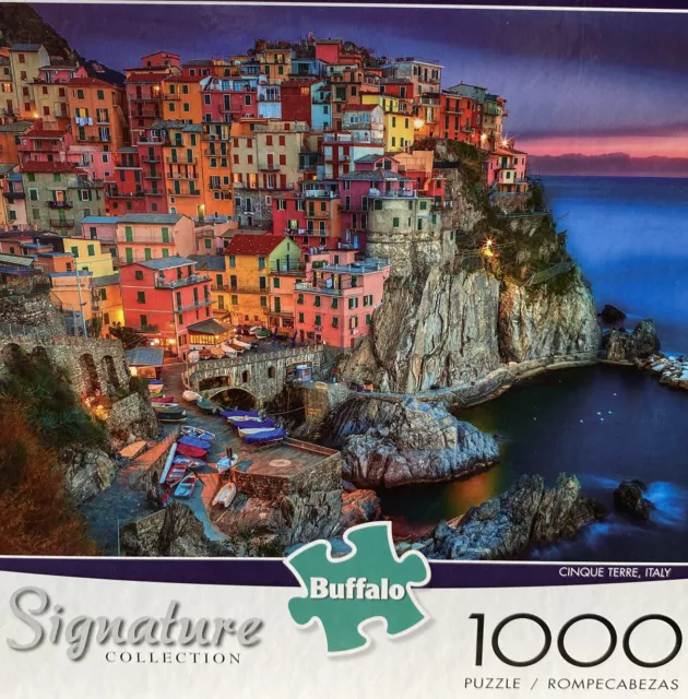 Buffalo Games Signature Collection Cinque Terre, Jigsaw Puzzle - 1000 Pieces