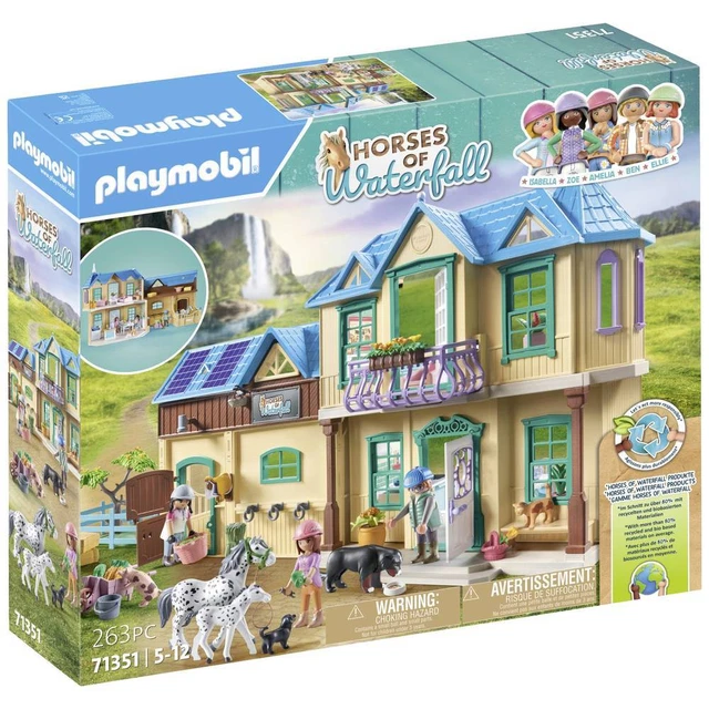 PLAYMOBIL® HORSES OF Waterfall Waterfall ranch 71351 EUR 151,24 - PicClick FR