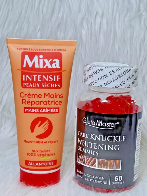 Anti Imperfection Quintaux Collagène Gluta Gummie Creme Diaman Et Mixa Intense 3