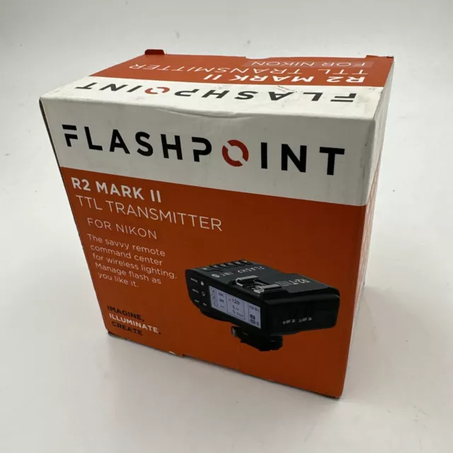 Flashpoint R2 Mark II iTTL 2.4G Wireless Transmitter For Nikon Cameras (X2T-N)
