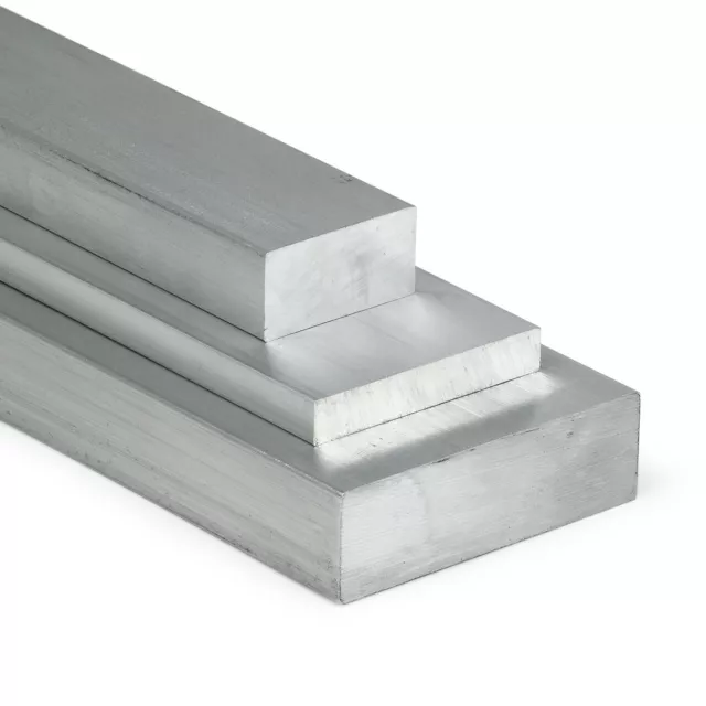 Aluminium Flachstange Abmessung wählbar Alu Flachmaterial Flach 4-kant