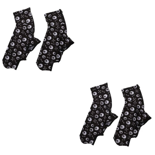 2 Pairs Running Gaiters Shoe Cover Hiking Accessories Snow Bike Beach