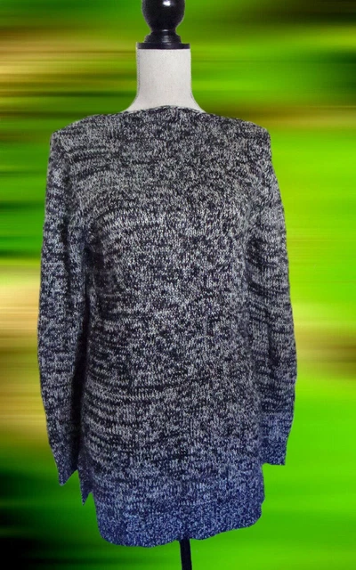 JENNYFER ROBE PULL Chinee Noire Et Gris Col Droit Taille Unique Mis Une Fois EUR 5 00 PicClick FR