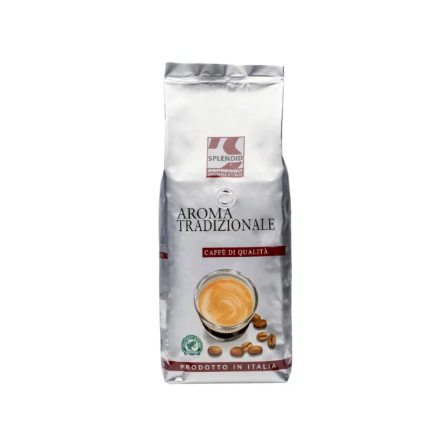 Splendid Aroma Tradizionale Espresso 3 x 1 Kg ganze Kaffee-Bohne