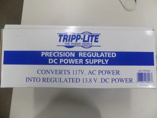 TRIPP.LITE PR20   20-Amp DC Power Supply, 13.8VDC, Precision Regulated AC-to-DC