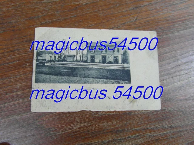 CPA CARTE POSTALE Postcard : AZOUDANGE MAIZIERE Moselle 57 LA GARE 1903