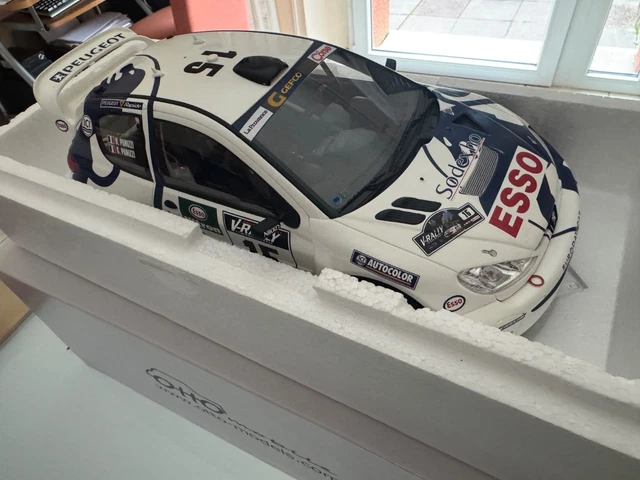 Peugeot 206 WRC Rallye Tour de Corse 1999 G. Panizzi #15 GO81 1:12 OttO