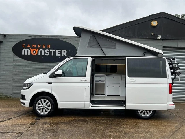 VOLKSWAGEN TRANSPORTER VW T6 Campervan Conversion 4 Berth Exclusive £ ...