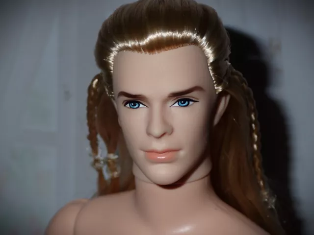 Gorgeous Ken Long Rooted Blonde Hair With Jointed Body NUDE Doll ~ Newly Unboxed
