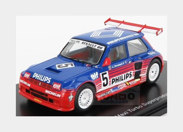RENAULT 5 TURBO Maxi R5 Racing Superproduction 1987 #5 Bousquet Phil RENAULT 5 TURBO Maxi R5 Racing Superproduction 1987 #5 Bousquet Phil