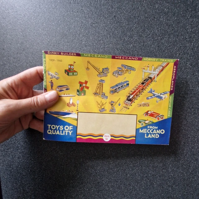Catalogue Meccano Liverpool Octobre 1949, Dinky Hornby, édition Française