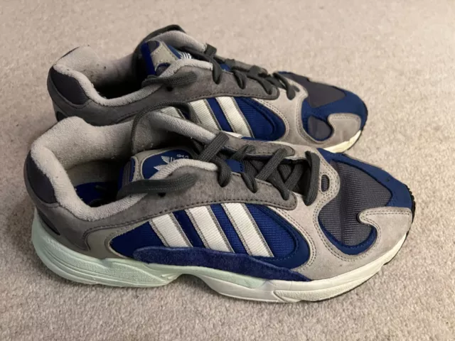 Adidas yung 1 mens trainers blue best sale
