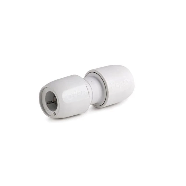 Hep2O Push Fit Coupler 22mm HD1/22W Hot Cold Flexible Reusable Tool-Free