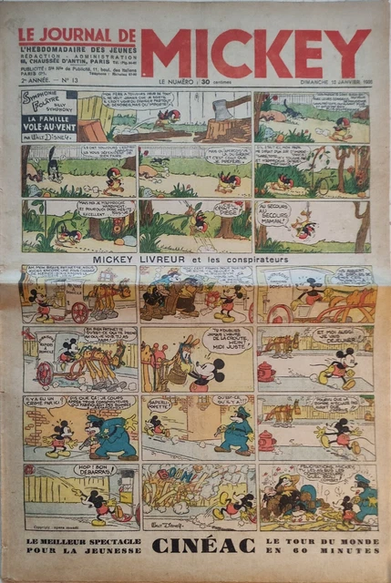 Le Journal de Mickey - Année 1985 - Les Archives de Joe Le Journal de Mickey - Année 1985 - Les Archives de Joe