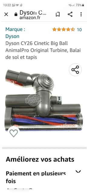 Brosse Turbo Pour Aspirateur Dyson 966043-15