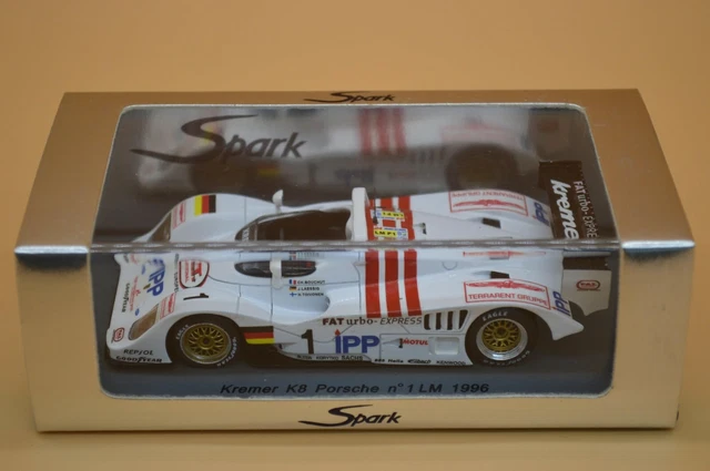 Miniature Spark 1/43 Porsche Kremer K8 N°5 - 24 Heures Du Mans 1997, Neuve, Rare