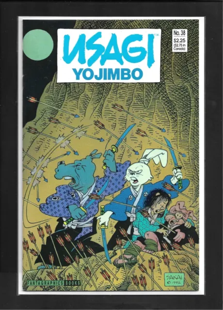 Usagi Yojimbo #38 (1993): Stan Sakai! Final Issue! Fantagraphics Books! NM-!