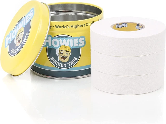 Howies Hockey Stick Premium Cloth Tape or Shin Tape 3-Pack You Choose Colors - C