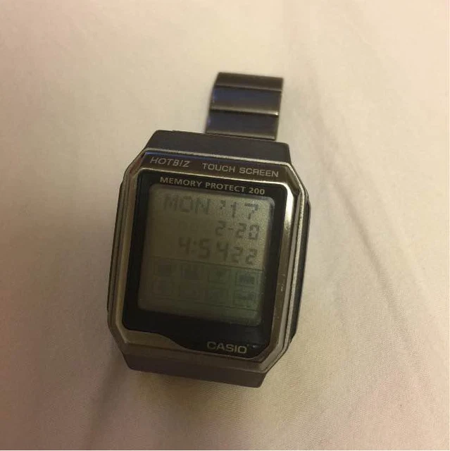 Casio Data Bank Touch Screen