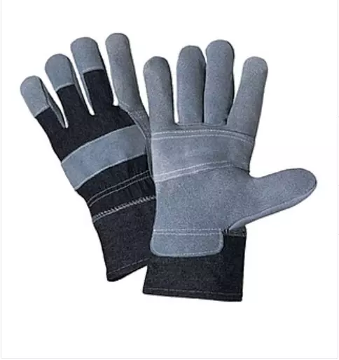 12 Paar Arbeitshandschuhe Leder Handschuhe Rindspalt Lederhandschuhe Größe 10