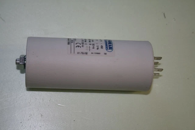 BETRIEBSKONDENSATOR 4ΜF, STECKER, Wechselstrommotor, Elektromotor