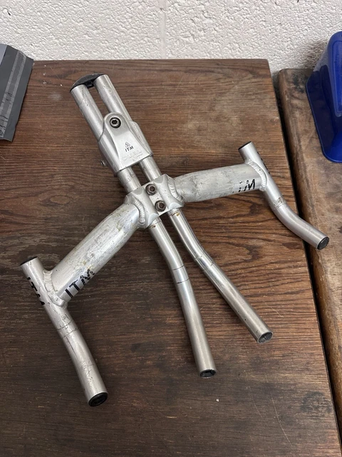 ITM DUAL AERO Handlebars TT Time Trial Tri handle bars retro