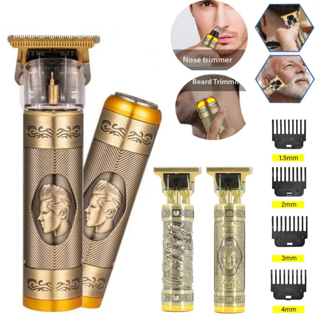 3 In 1 Rechargeable Electric Nose Hair Clipper Trimming Ear Face Eyebrow Shaver